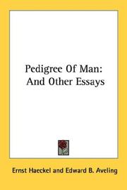 The pedigree of man