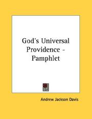 God's Universal Providence - Pamphlet