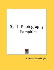 Spirit Photography - Pamphlet