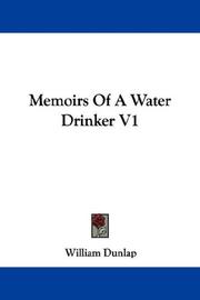 Memoirs of a water drinker