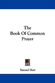 The Book of common prayer