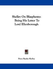 Shelley on blasphemy