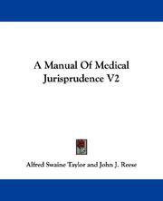 A Manual Of Medical Jurisprudence V2