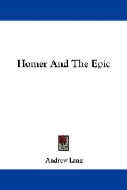 Homer and the epic