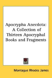 Apocrypha Anecdota