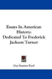 Essays In American History