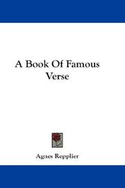 A Book Of Famous Verse