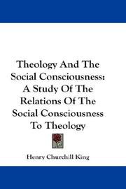 Theology and the social consciousness