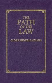 The path of the law