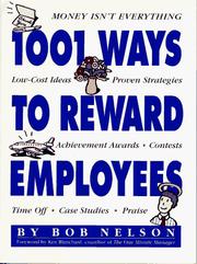 Thumbnail of 1001 Ways to Reward Employees