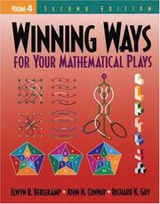 Winning ways for your mathematical plays