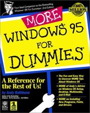 More Windows 95 for dummies