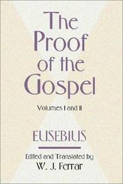 The Proof of the Gospel