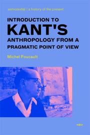 Introduction to Kant's Anthropology