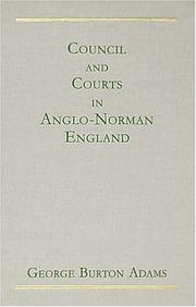 Council and courts in Anglo-Norman England