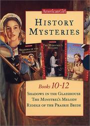 American Girl History Mysteries, Books 10-12