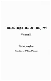 Antiquities of the Jews, The