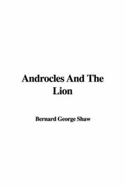 Androcles and the lion