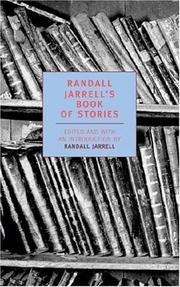 Randall Jarrell's book of stories