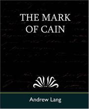 The Mark Of Cain