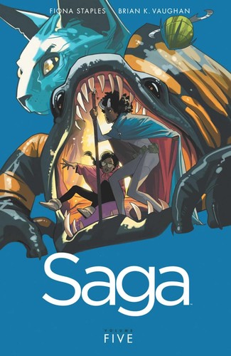 Saga, Volume 5 cover
