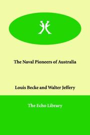 The Naval Pioneers of Australia