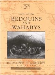 Notes on the Bedouins and Wahábys