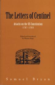 The letters of Centinel