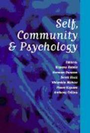 Self, Community and Psychology