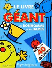 Le Livre géant de bonhomme et dames