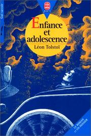 Enfance et adolescence