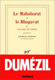 Le Mahabarat et le Bhagavat du colonel de Polier