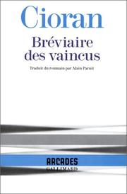 Bréviaire des vaincus