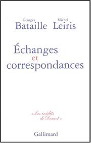 Echanges et correspondances