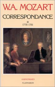 Correspondance, tome 3