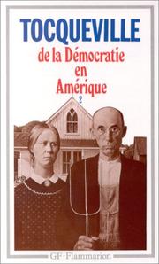 De la democratie en amerique 2