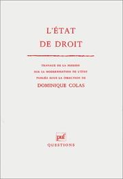 L'Etat de droit