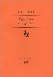 Expérience et jugement