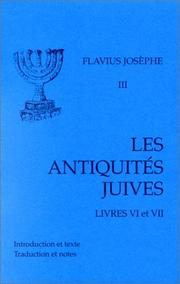 Les Antiquités juives, tome 3