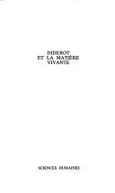 Diderot et la matiere vivante (Sciences humaines)