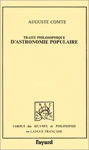 Traité philosophique d'astronomie populaire