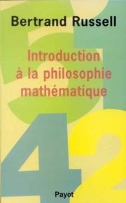 Introduction à la philosophie mathématique