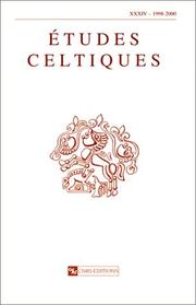 Etudes celtiques