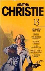Agatha Christie, tome 13