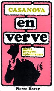 Casanova en verve