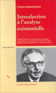 Introduction à l'analyse existentielle