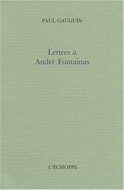 Lettres à André Fontainas