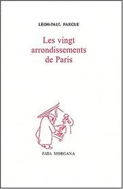 Les vingt arrondissements de paris