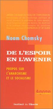 De l'espoir en l'avenir