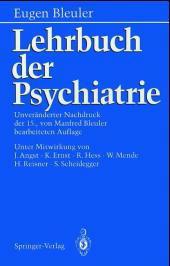 Lehrbuch der Psychiatrie